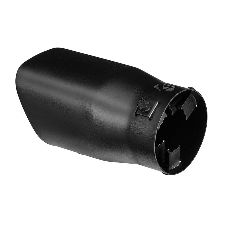 Tritrust Black Exhaust tip - To Fit 1.75 to 2.5 Inch Exhaust tail Pipe Diameter- Black Coated Stainless Steel - Car Muffler tips - Image 3